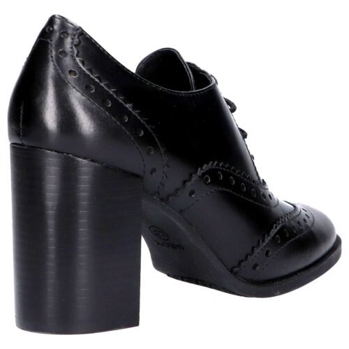 GEOX dámske poltopanky na podpatku black - Image 4