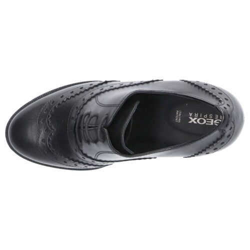 GEOX dámske poltopanky na podpatku black - Image 3