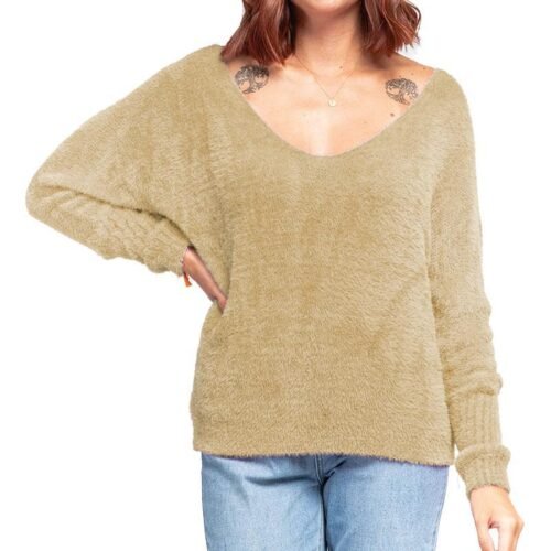 fuzzy pulover sveter 724 bella 5