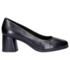 GEOX dámske nizke lodicky heels black