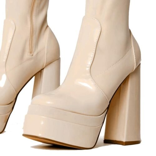 vysoke ponozkove cizmy na podpatku 5