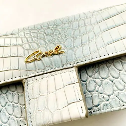 Alternative view of Peňaženka damska Axel mentol clutch croco