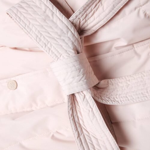 damska zimna bunda bezova 626 puffer jacket beige 2