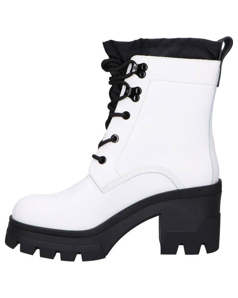 Clenkove cizmy CALVIN KLEIN JEANS Chunky Heeled Boot Laceup YW0YW00729 Bright White 1 multibella