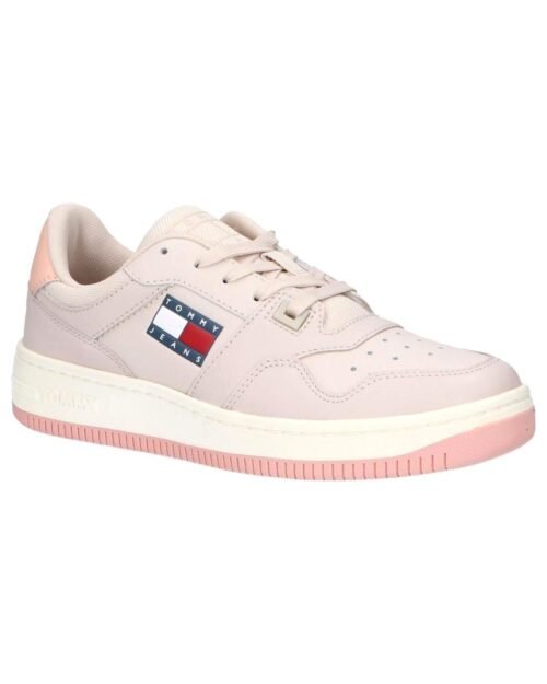 TOMMY HILFIGER EN0EN01723 RETRO BASKET ACE STONY BEIGE tenisky