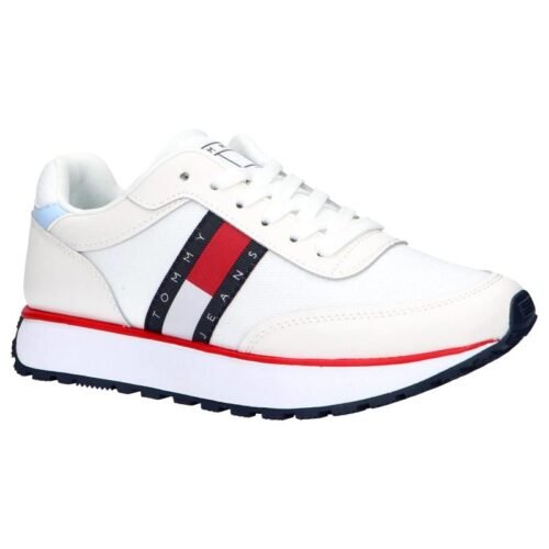 WOMAN SPORTS SHOES TOMMY HILFIGER EN0EN02054 SUTTON LOW YBL ECRU