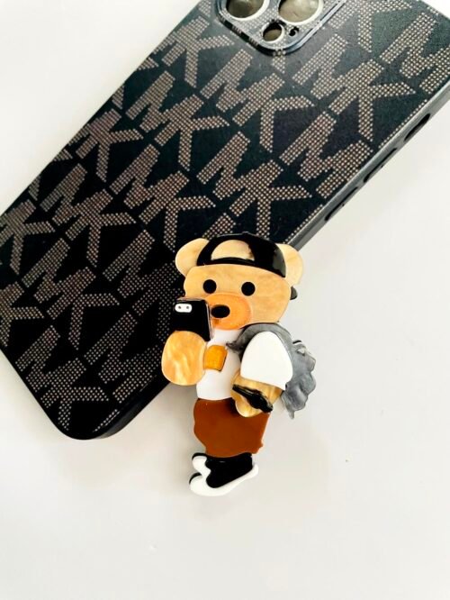 Brošňa Macko Bear influencer animovana fashion - Image 2