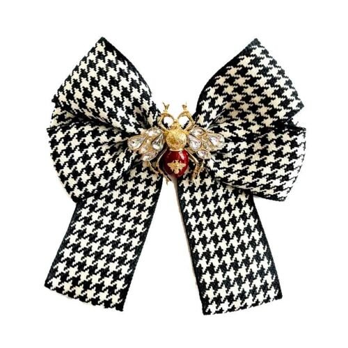 Brošňa Masľa ribbon Kohutia stopa Bee elegant luxury