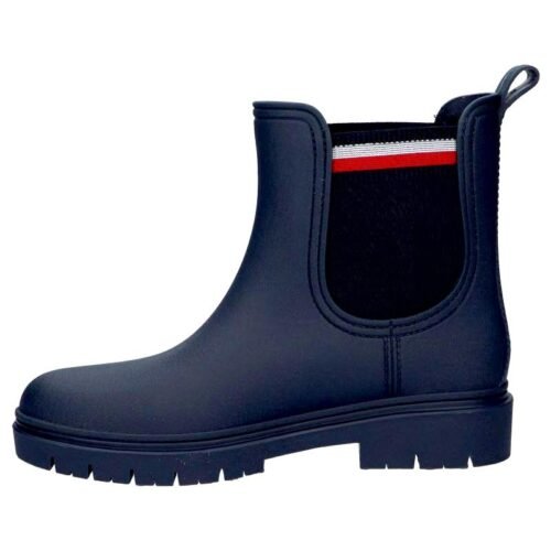 gumaky BOOTS TOMMY HILFIGER FW0FW06774 ANKLE DW5 DESERT SKY 1
