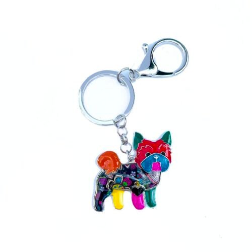 Kľúčenka prívesok na kľúče Psik Dog handmade