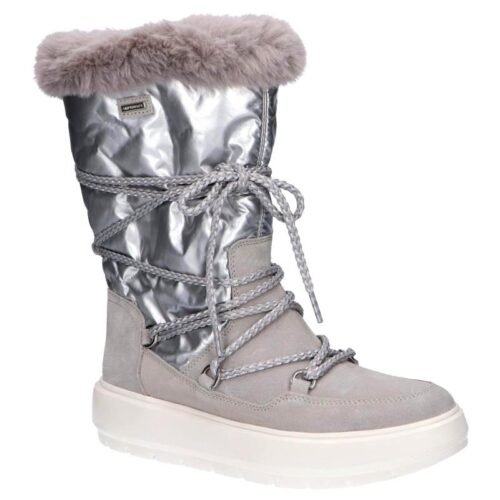 Alternative view of GEOX dámske Čižmy snehule BOOTS D94AWC GREY SILVER