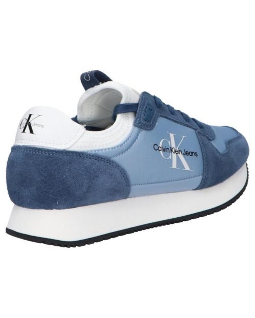 CALVIN KLEIN panske tenisky YM0YM00553 LACEUP ICELAND BLUE - Image 5