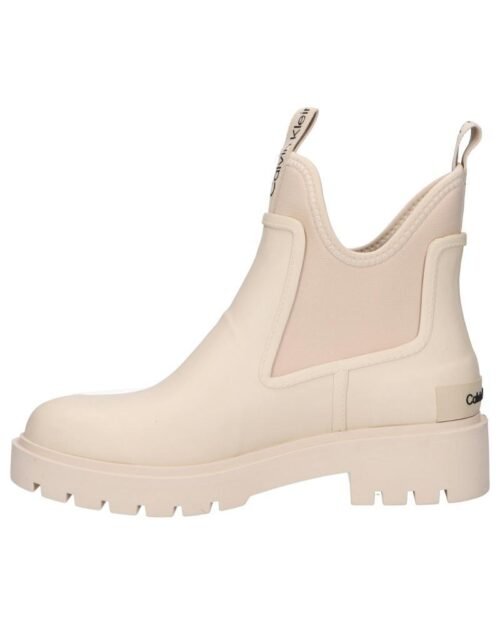 CALVIN KLEIN jeans GUMÁKY Mid Rainboot Chelsea Eggshell - Image 4