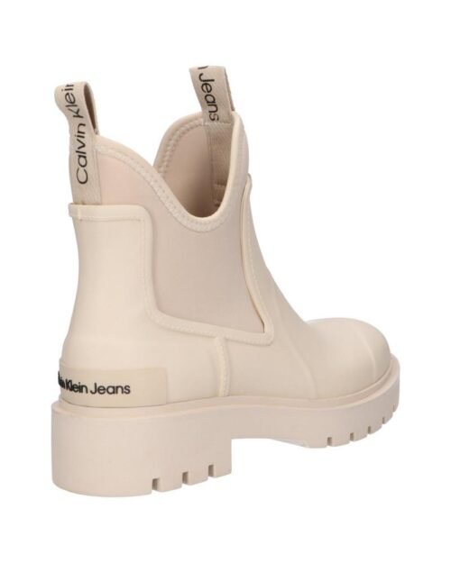 CALVIN KLEIN jeans GUMÁKY Mid Rainboot Chelsea Eggshell - Image 2