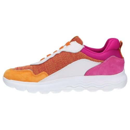 GEOX D25NUD D SPHERICA C2237 ORANGE FUCHSIA tenisky 1