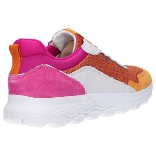 GEOX D25NUD D SPHERICA C2237 ORANGE FUCHSIA tenisky 2