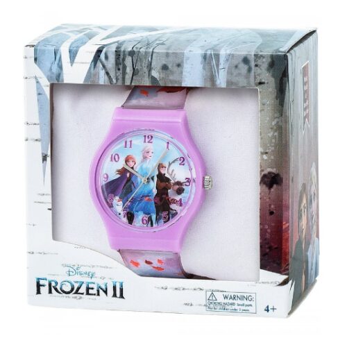 Detské hodinky Frozen II s plastovým remienkom