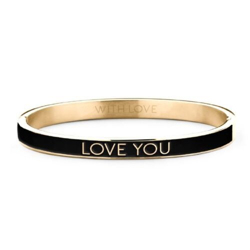 OCEL Náramok dámsky gold zlaty LOVE YOU