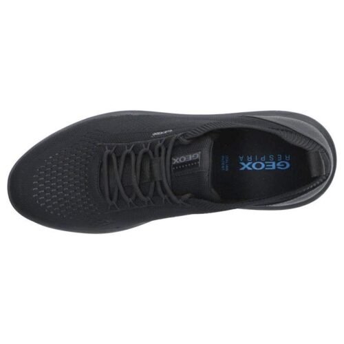GEOX PÁNSKE SNEAKERS U15BYA SPHERICA LOW TOP BLACK 11 panske sneakers GEOX U15BYA 0006K U SPHERICA black 3