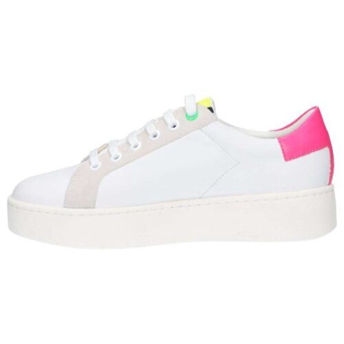 damske tenisky sneakers GEOX D16QXC 08554 D SKYELY OFF WHITE FUCHSIA 1