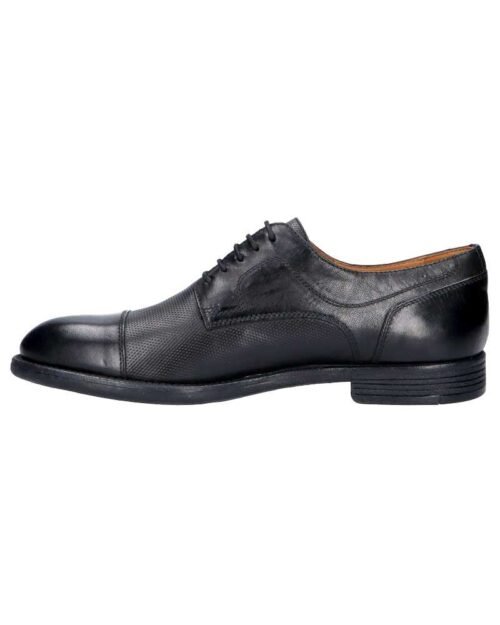 GEOX Pánske poltopánky U25EGG ANGHIARI BLACK - Image 5
