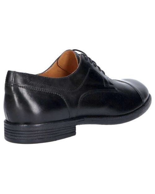 GEOX Pánske poltopánky U25EGG ANGHIARI BLACK - Image 6