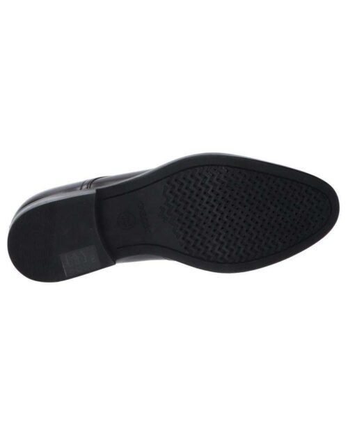 GEOX Pánske poltopánky U84E3A HAMPSTEAD BLACK – Obrázok 6