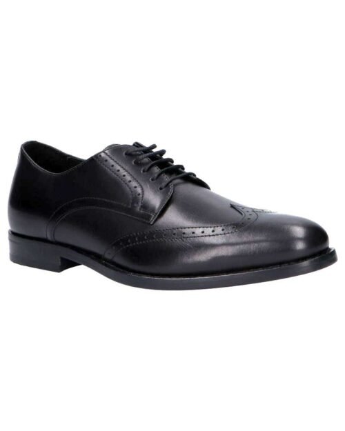 GEOX Pánske poltopánky U84E3A HAMPSTEAD BLACK – Obrázok 2