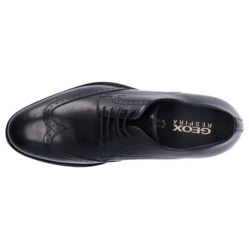 GEOX Pánske poltopánky U84E3A HAMPSTEAD BLACK