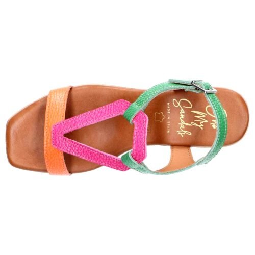 OH MY SANDALS 5168 DOL14CO DOLUX VERDE damske sandale 3