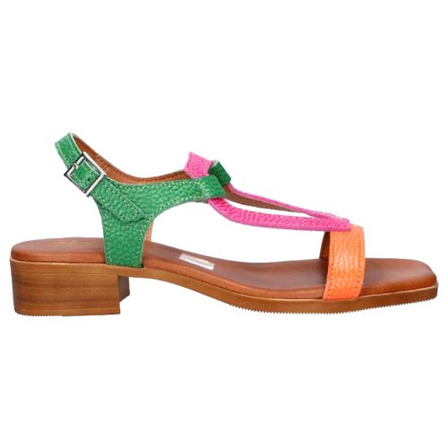 OH MY SANDALS kožené dámske sandále Camila multicolor