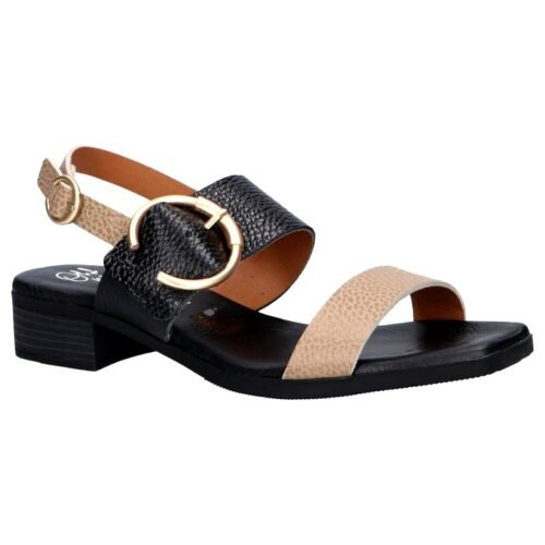 OH MY SANDALS kožené dámske sandále nizke Carlota