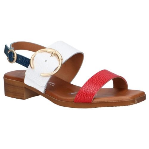 OH MY SANDALS kožené dámske sandále nizke Carlota