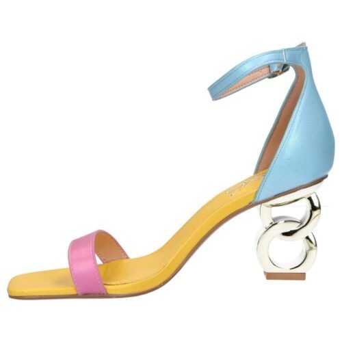 EXE Dámske luxusne sandale LILIAN AQUA PINK