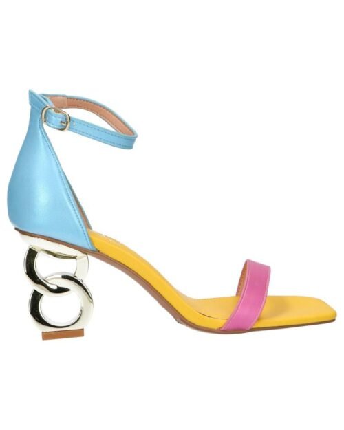 EXE Dámske luxusne sandale LILIAN AQUA PINK