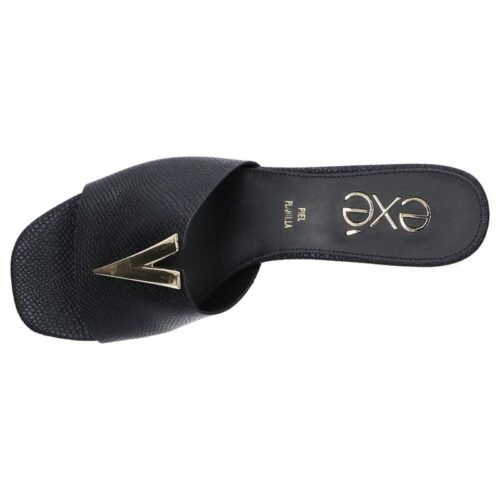 EXE KATY 811 SNAKE BLACK damske sandale 4