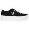 CALVIN KLEIN Jeans damske tenisky FLATFORM black
