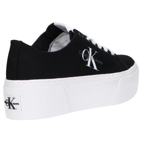 damske tenisky CALVIN KLEIN YW0YW01033 FLATFORM BDS BLACK 4