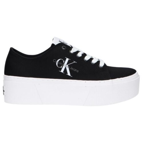 CALVIN KLEIN Jeans damske tenisky FLATFORM black