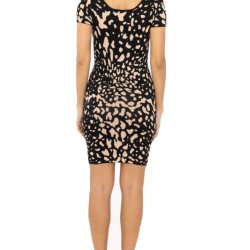 france 68216 leopard print dress saty mini 2