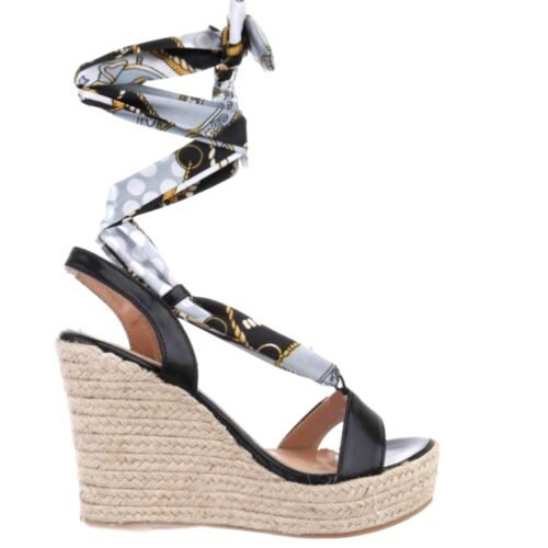 Damske sandále espadrilky klinove so satkou
