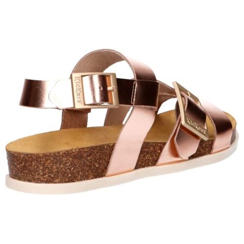 gladiatorky sandale SANDALS KICKERS 931630 50 KICK ALANA rosegold 3