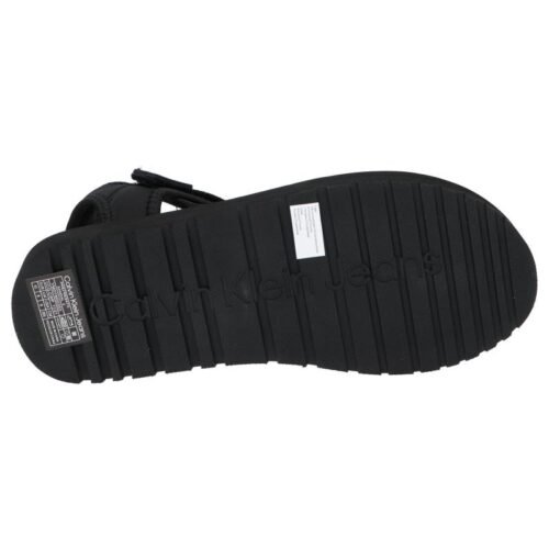 CALVIN KLEIN jeans panske sandale Prefresato triple black