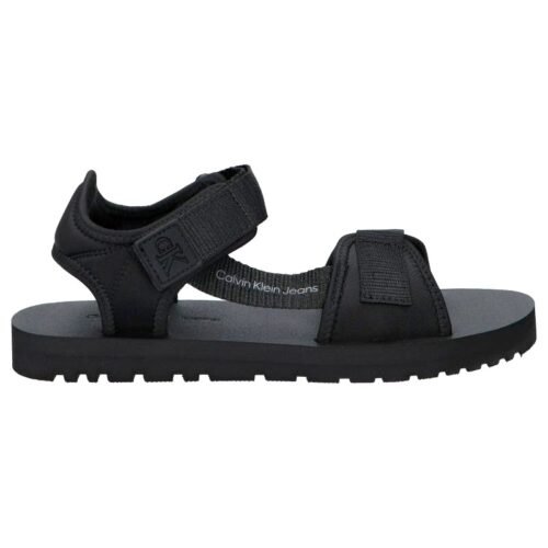 CALVIN KLEIN jeans panske sandale Prefresato triple black