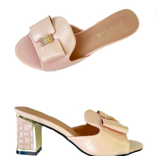 Dámske sandále šľapky elegant pastel