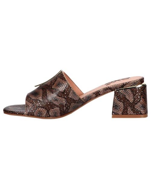 SANDALS EXE CARMEN 107 SNAKE BROWN 2