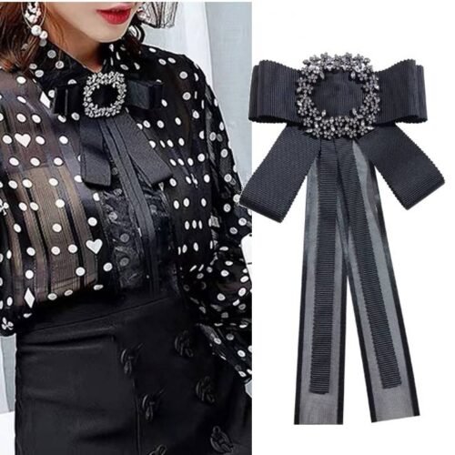 brosna masla ribbon stuha elegant black 2