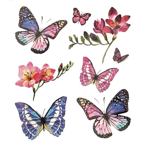 docasne tetovanie motyl butterfly