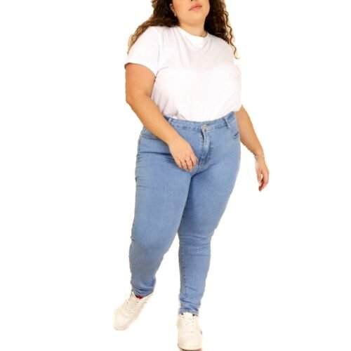 Dámske plus size rifle push up jeans denim