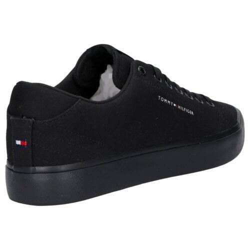 TOMMY HILFIGER panske tenisky platenky VULC CORE black 12 panske tenisky TOMMY HILFIGER FM0FM04686 TH HI VULC CORE BDS black 1